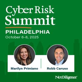 October 6-8 | NetDiligence Cyber Risk Summit